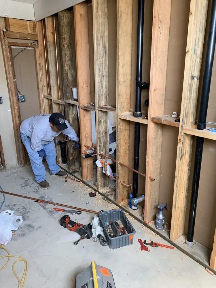 Commercial rough-in plumbing for Water Heater Replacement in Pine Crest